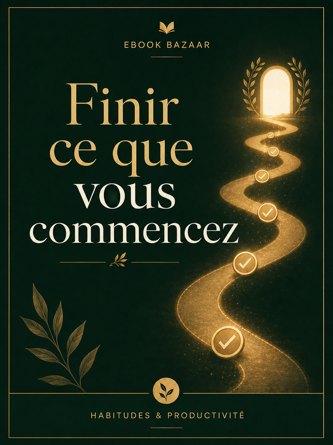 Couverture Finir ce que vous commencez